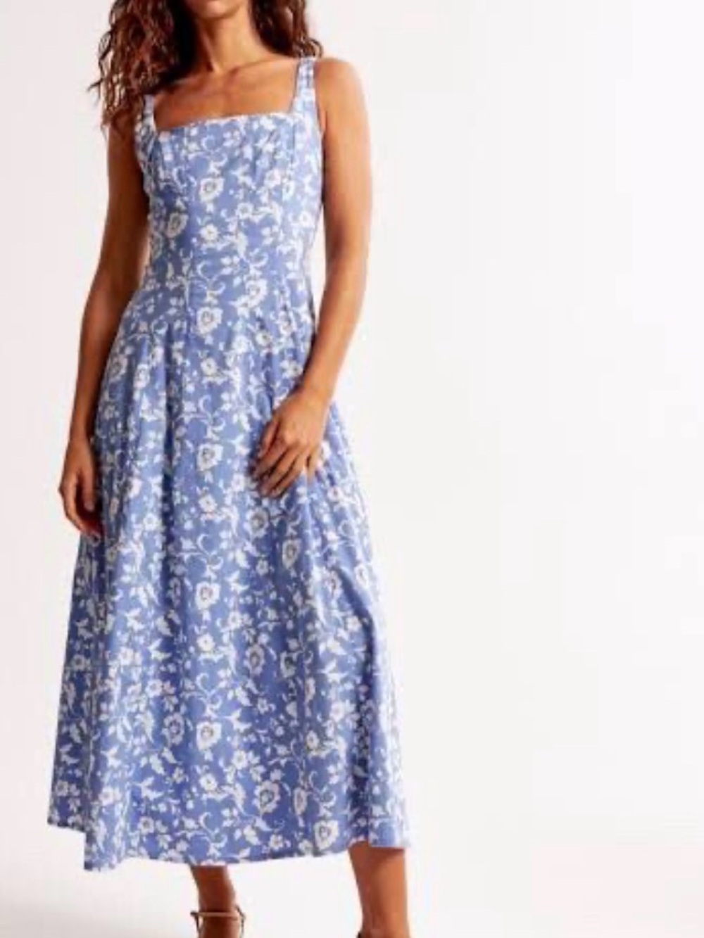 Abercrombie and Fitch fit and flare midi dress
